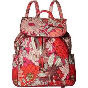 Vera Bradley bohemian blooms backpack